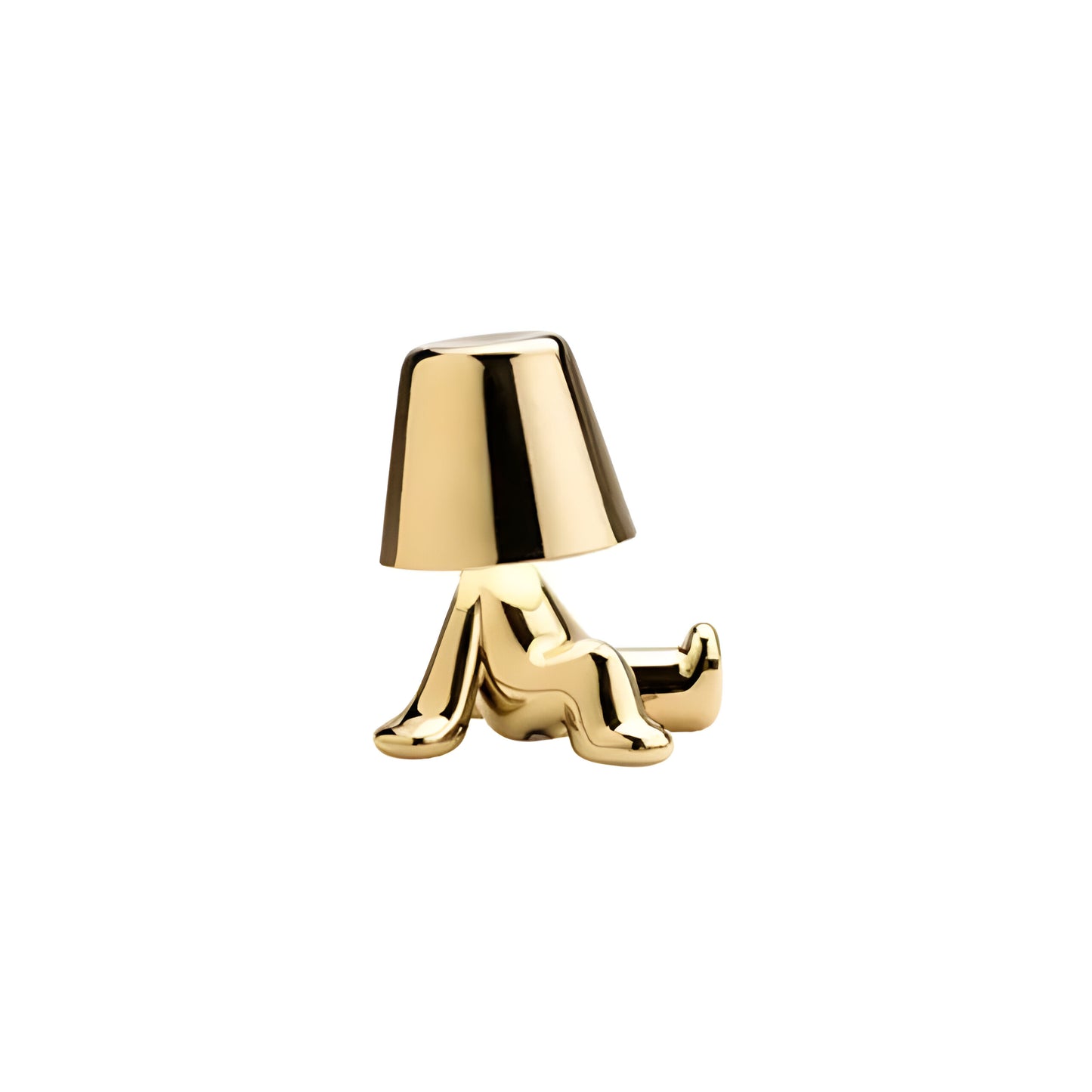 iLED Golden Man Lamp