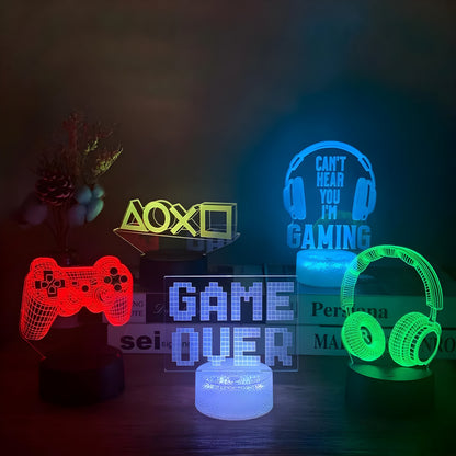 iLED 3D RGB Gaming Lamp - iLED My Store