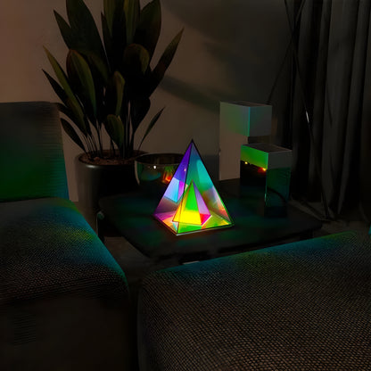 iLED 3D RGB Pyramid Night Light - iLED My Store