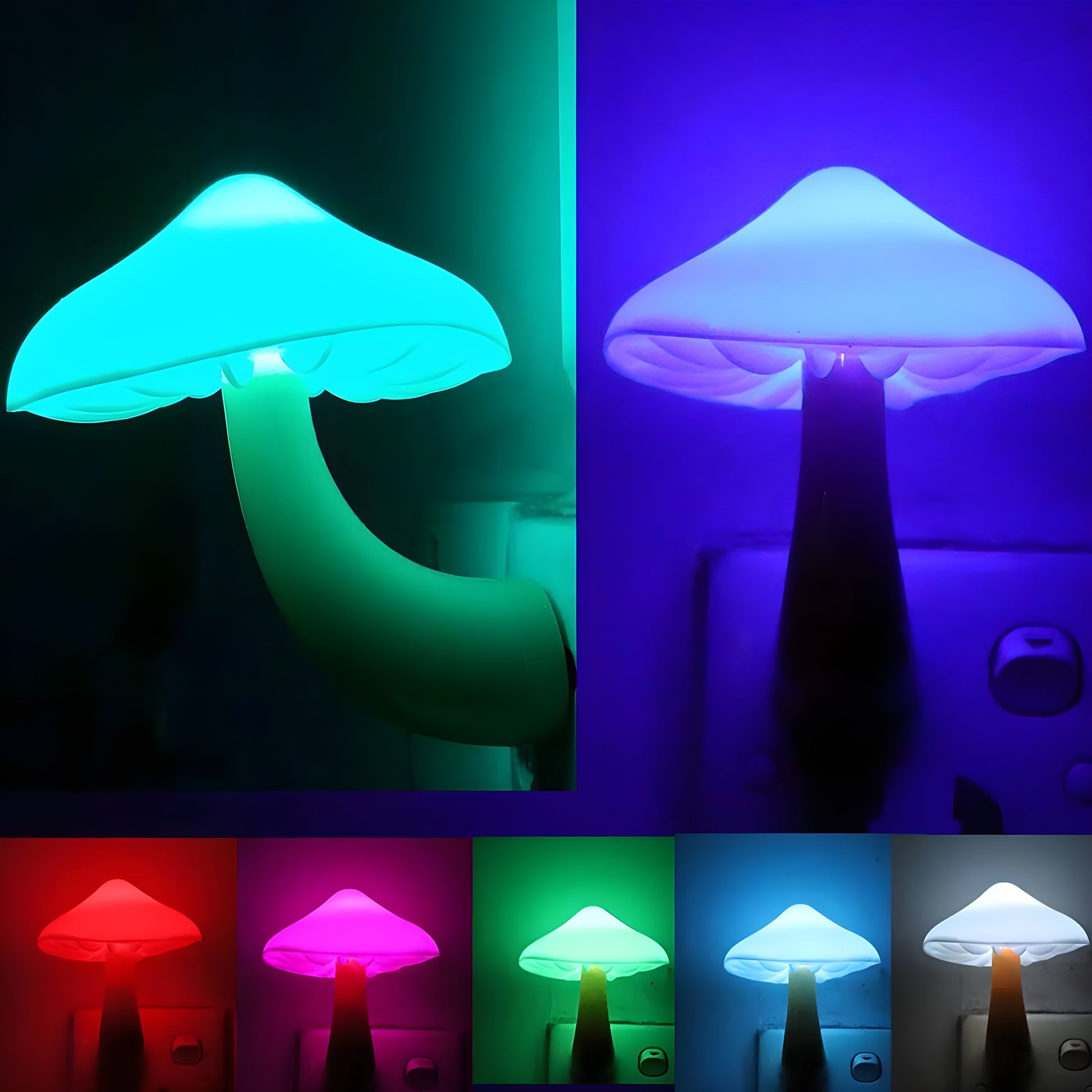 iLED Mushroom Wall Socket Sensor Lamp - iLED My Store