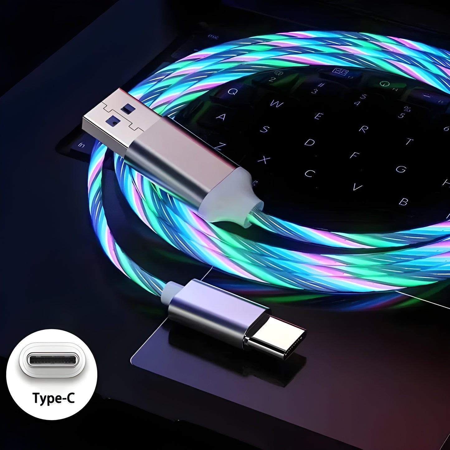 iLED Glowing 3-in-1 Cable Charger - iLED My Store