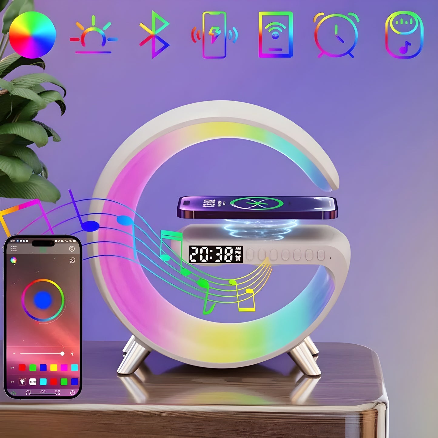 iLED RGB G-Clock - iLED My Store