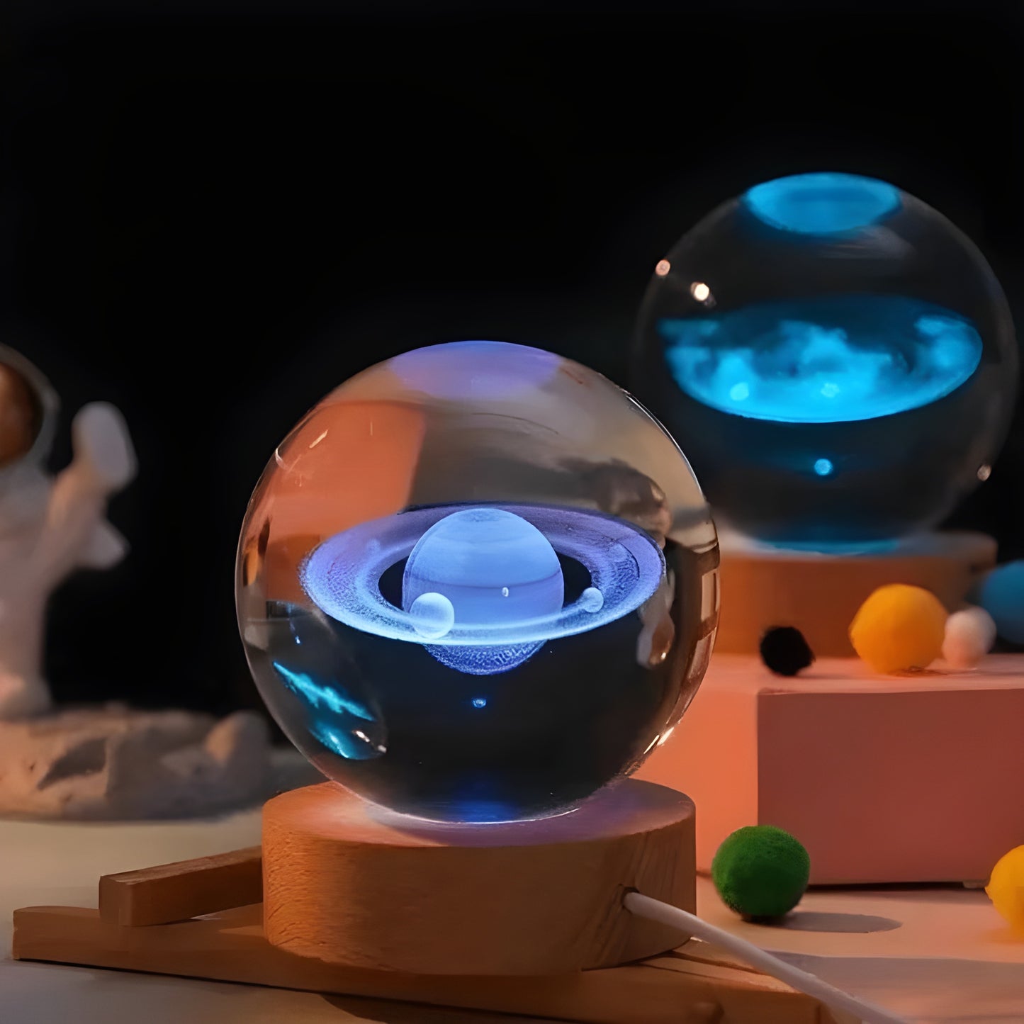 iLED 3D Crystal Balls