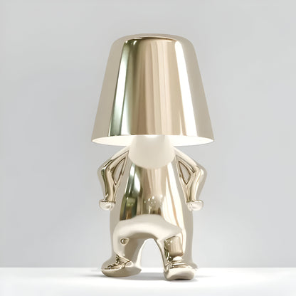 iLED Golden Man Lamp