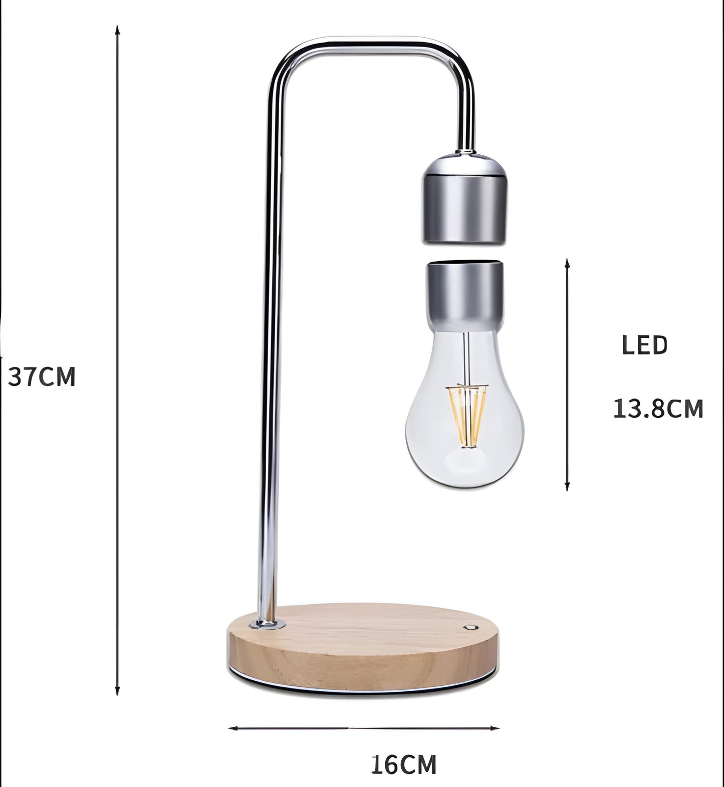 iLED Levitating Moon Lamp - iLED iLED