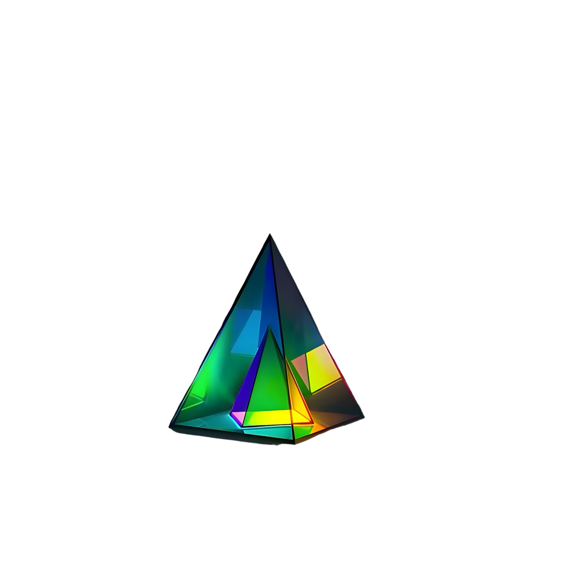 iLED 3D RGB Pyramid Night Light - iLED My Store