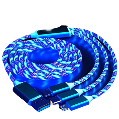 iLED Glowing 3-in-1 Cable Charger - iLED My Store