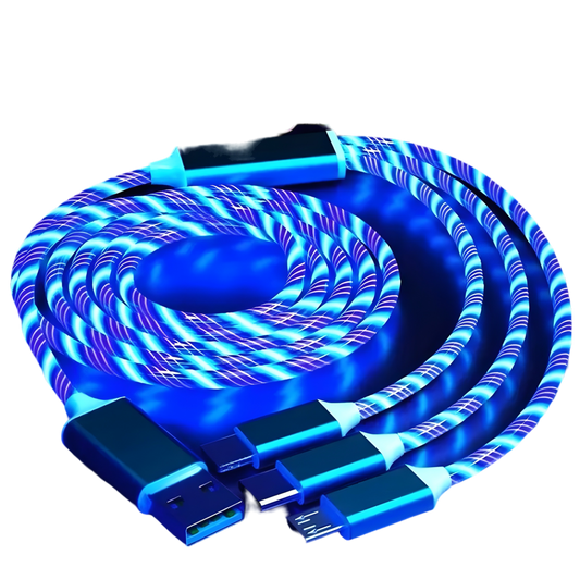 iLED Glowing 3-in-1 Cable Charger - iLED My Store