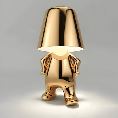 iLED Golden Man Lamp