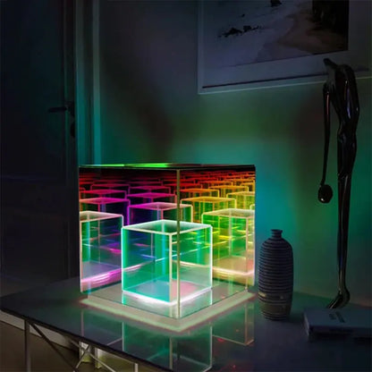 iLED 3D RGB Pyramid Night Light - iLED My Store