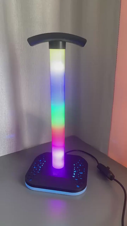 iLED RGB Gaming Headphone Stand